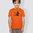 Kinder T-Shirt, "Schattenhase", Blau/Orange/Türkis