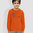 Kinder Sweatshirt, "Kiwis Farbenspiel", Orange