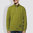 Herren Sweater mit Reißverschluss, "Kurz und gut", Moss Green